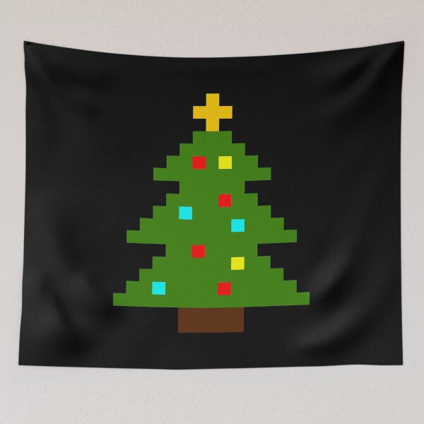 Item preview, Pixel Art Christmas Tree 2 designed and sold by akaiawa.