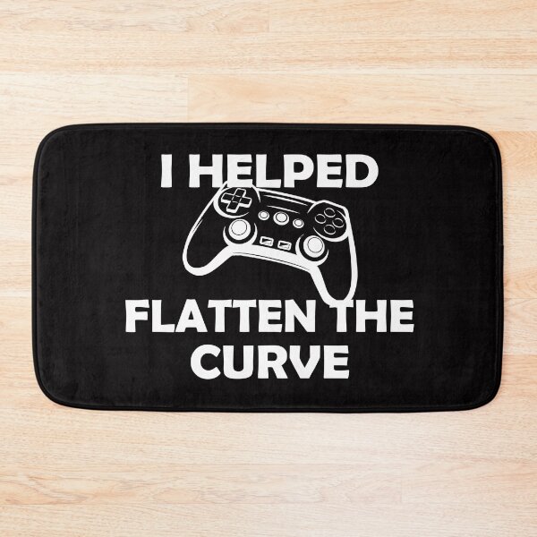 Item preview, I Helped Flatten The Curve designed and sold by VineImage.