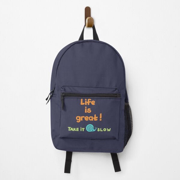 Item preview, Life is great! Take it slow, Awesome Birthday gift for father, mother, sister, brother and friends designed and sold by abdelhak2005.