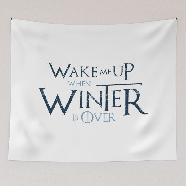 Item preview, Wake me up when winter is over designed and sold by AbraFero.