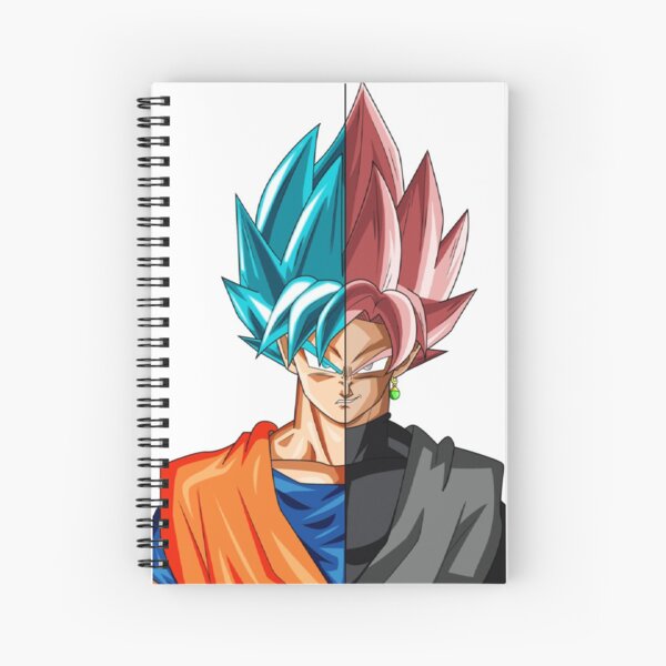 Goku artwork! Spiral Notebook for Sale by requiem147978