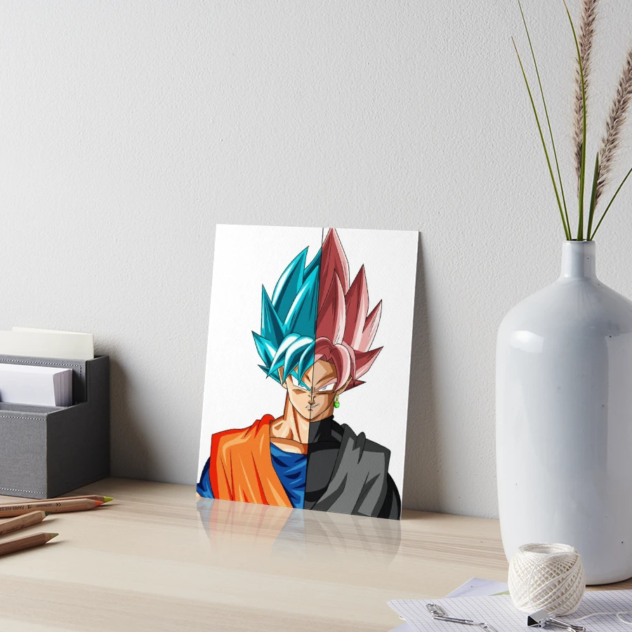 Son Goku Child Art Board Print by matthieu jouannet