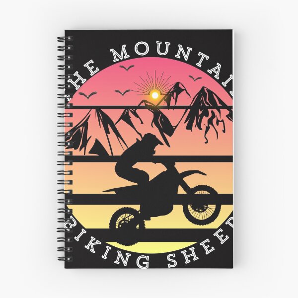 Item preview, THE MOUNTAIN BIKING SHEEP designed and sold by Hussain Shirts.