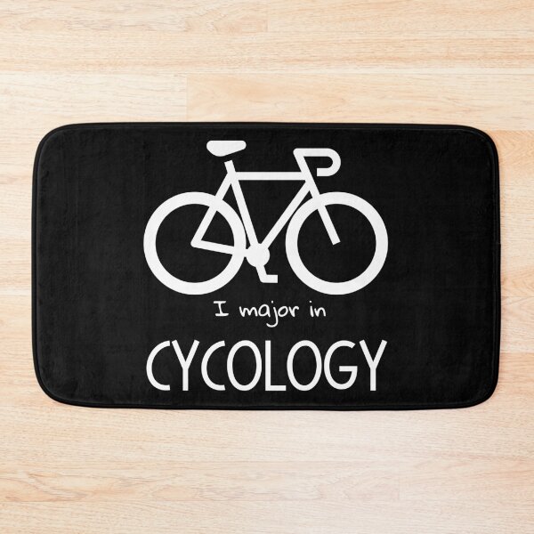 Item preview, I major in CYCOLOGY. Cycling? Cycling Psychology? Cycling as therapy? Up to you! designed and sold by JellyBeenzz.
