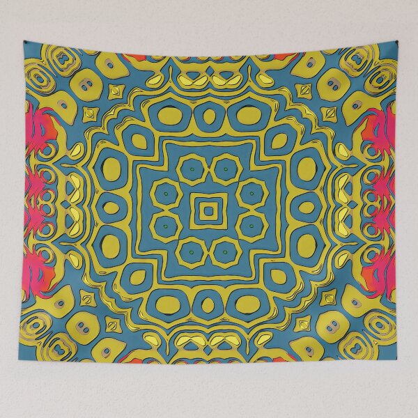 Item preview, Colorful Aztec inspired Pattern  designed and sold by BubbleCrumbs.