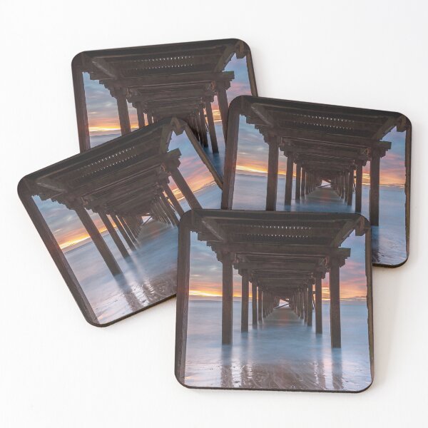 Item preview, Sunrise under Lowestoft Pier designed and sold by dp-images.