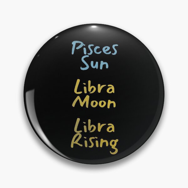 Item preview, Pisces Sun Libra Moon Libra Rising Text designed and sold by leomooncreates.