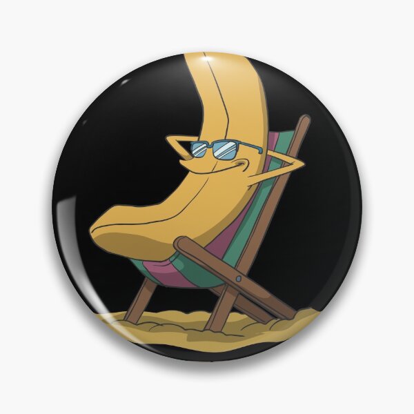 Item preview, Banana in a deck chair designed and sold by Monkey Ful.