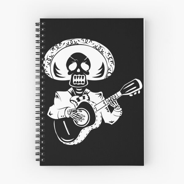Item preview, Skull playing guitar designed and sold by srm-creations.