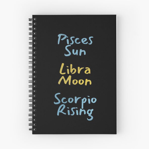 Item preview, Pisces Sun Libra Moon Scorpio Rising Text designed and sold by leomooncreates.