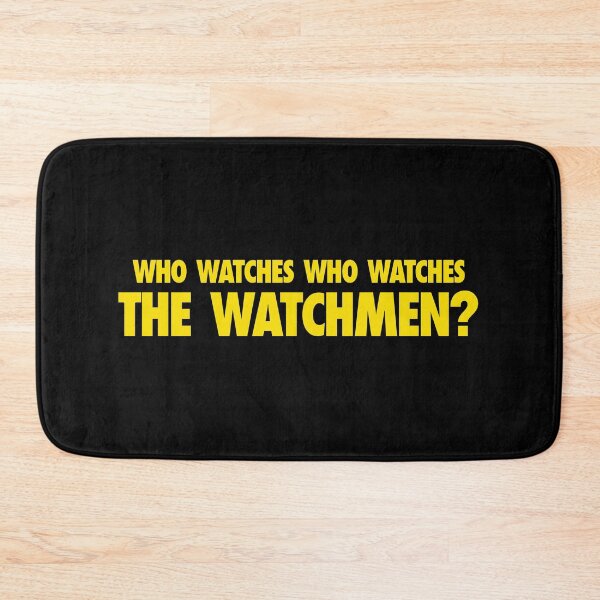 Item preview, Who watches who watches THE WATCHMEN? designed and sold by diegoff.