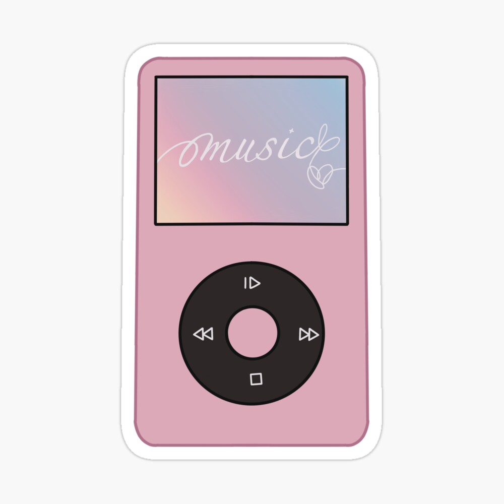 iPod nano apple y2k Sticker for Sale by ursiepercy