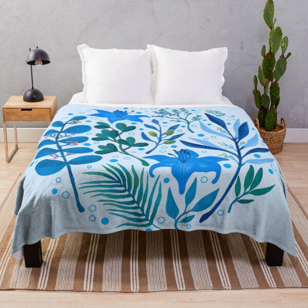 Item preview, Blue Garden designed and sold by ethnicdrawing.