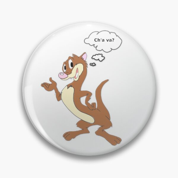Item preview, The ferret "Ch'a va?" designed and sold by rodolphe-a.