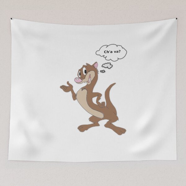 Item preview, The ferret "Ch'a va?" designed and sold by rodolphe-a.