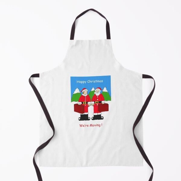 Item preview, Happy Christmas Moving Announcement Mr and Mrs Christmas designed and sold by KateTaylor.