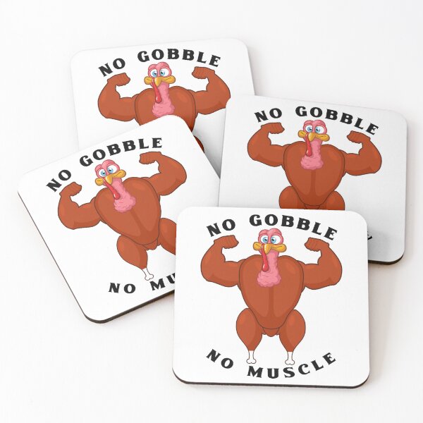 Item preview, No Gobble No Muscle Heavyweight Turkey Workout designed and sold by RGVDesigns.