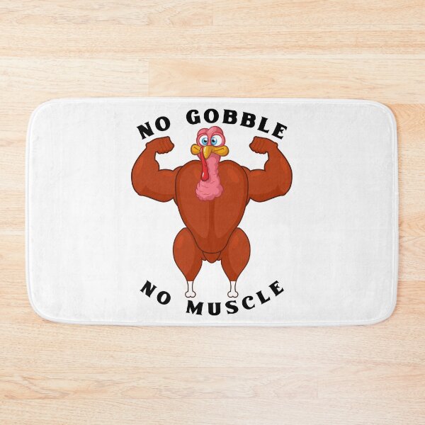 Item preview, No Gobble No Muscle Heavyweight Turkey Workout designed and sold by RGVDesigns.