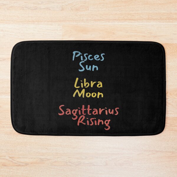 Item preview, Pisces Sun Libra Moon Sagittarius Rising Text designed and sold by leomooncreates.