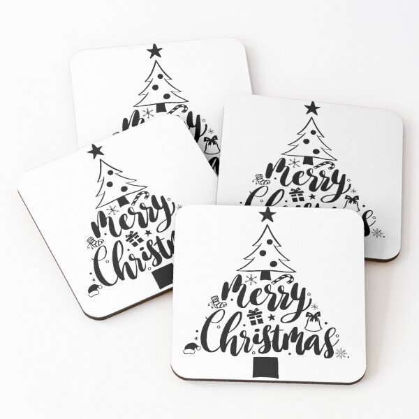 Item preview, Merry Christmas Pine Tree designed and sold by JTS STORE.