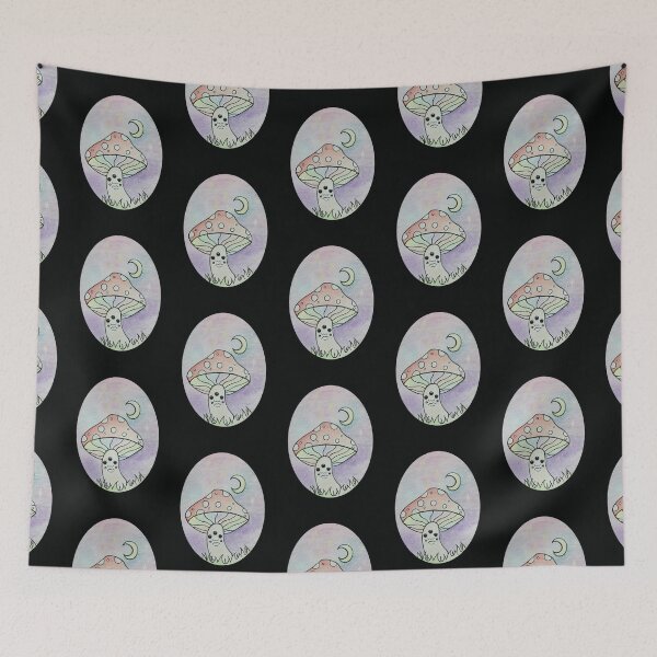 Item preview, Moonlight Mushroom  designed and sold by Genevieve Gin.