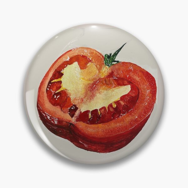Item preview, Tomato Acrylic Painting designed and sold by sofiasmix.