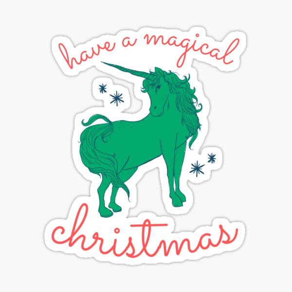 A Magical Christmas (Nice List Version) Sticker