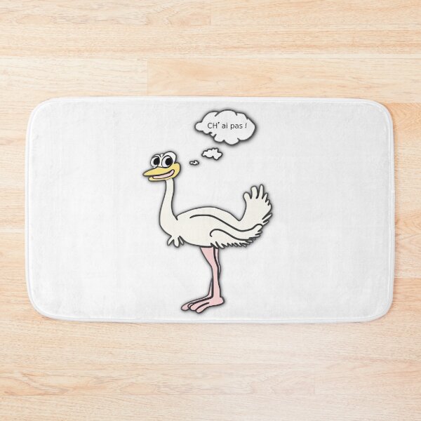 Item preview, The ostrich "Ch'ai pas!" designed and sold by rodolphe-a.