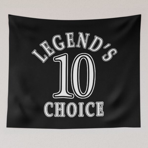 Item preview, Legend's choice jersey no 10 retro vintage in black designed and sold by Roy Store.