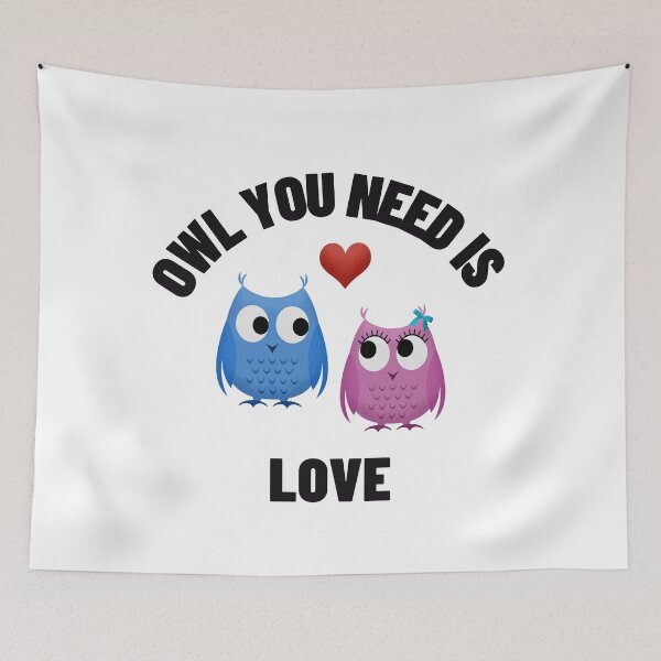Item preview, OWL YOU NEED IS LOVE designed and sold by tsukinokoibito.
