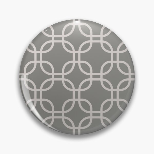 Artikelvorschau, Geometric Square Shape Pattern Dark Grey Vintage Squares Gear entworfen und verkauft von DynamicDesign.