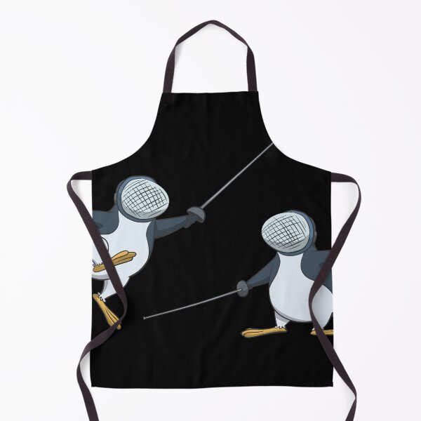 Item preview, Fencing penguins designed and sold by Monkey Ful.
