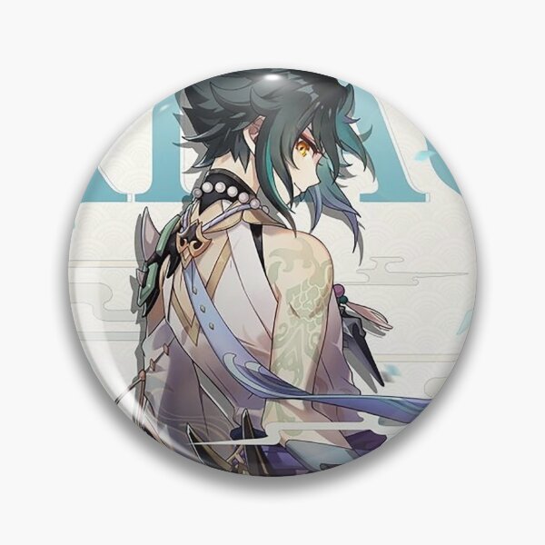 Item preview, Genshin Impact - Xiao Birthday Official Artwork 2020 designed and sold by Krimsy.