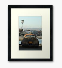 Mission Beach Car Framed Print