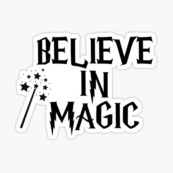 LOA - Believe in Magic Glossy Sticker