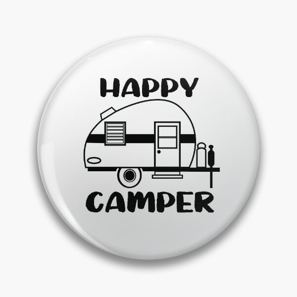 Artikelvorschau, Happy Camper - Camping Liebhaber Design entworfen und verkauft von MclaughlinGifts.