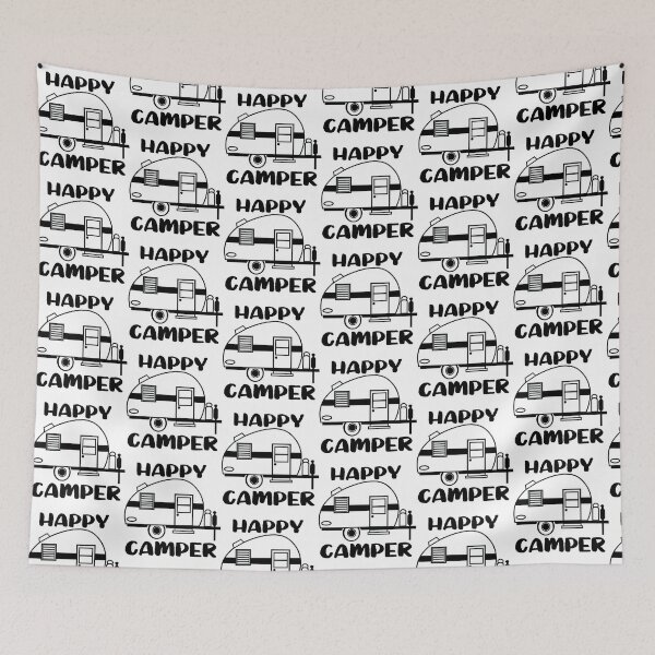 Item preview, Happy Camper - Camping Lover Design designed and sold by MclaughlinGifts.