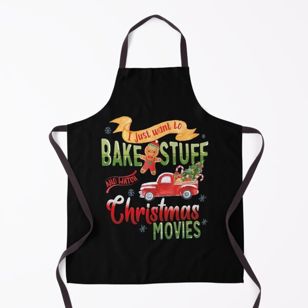 Item preview, Just Want To Bake Stuff And Watch Christmas Movies Christmas Quarantine Funny designed and sold by tinypurpleland.