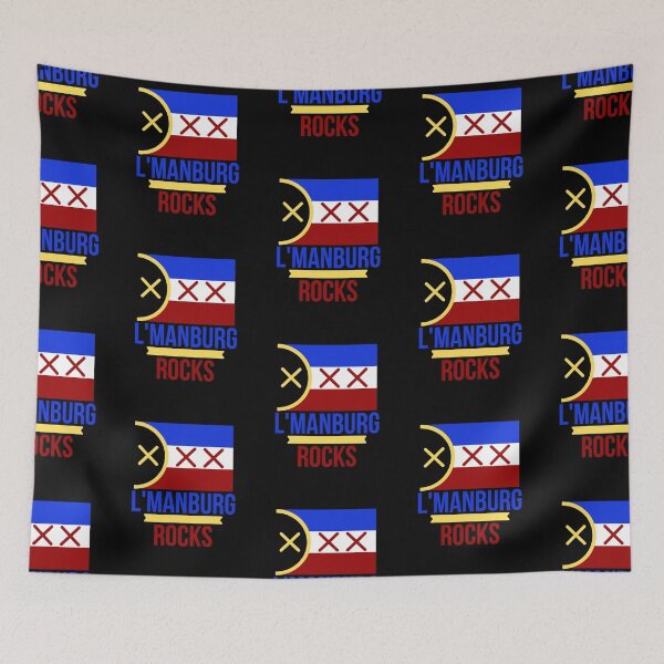 Item preview, L'manburg - Black designed and sold by The Sober Art.