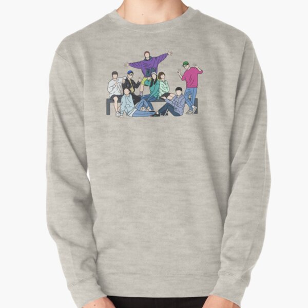 Running man sweatshirt Clearance