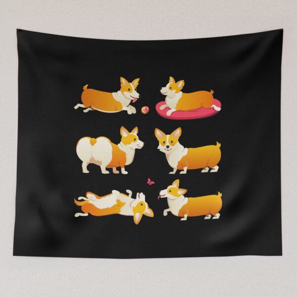 Item preview, Corgi Gorki Dog - Pembroke Welsh Corgi Dog Cute Pet Gorki Dog Lovers Design designed and sold by OneandHalf.