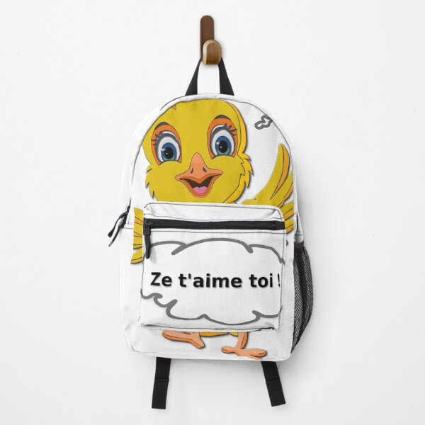 Item preview, The chick "ze love you!" designed and sold by rodolphe-a.