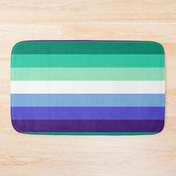 Item preview, Gay Male Pride Large Flag Print  designed and sold by SimplyPride.