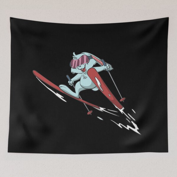 Item preview, Bunny ski flying designed and sold by Monkey Ful.