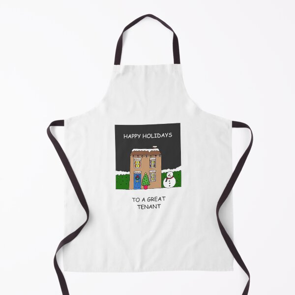 Item preview, Happy Holidays to a Great Tenent Cartoon Festive House designed and sold by KateTaylor.