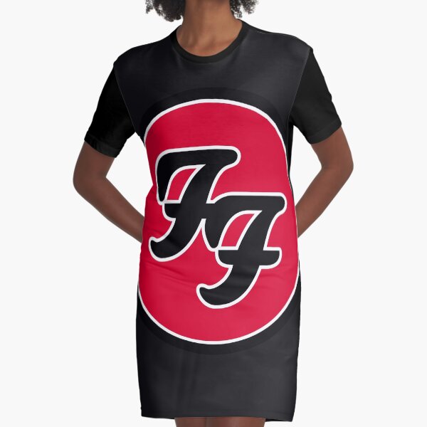 foo fighters t shirt dress