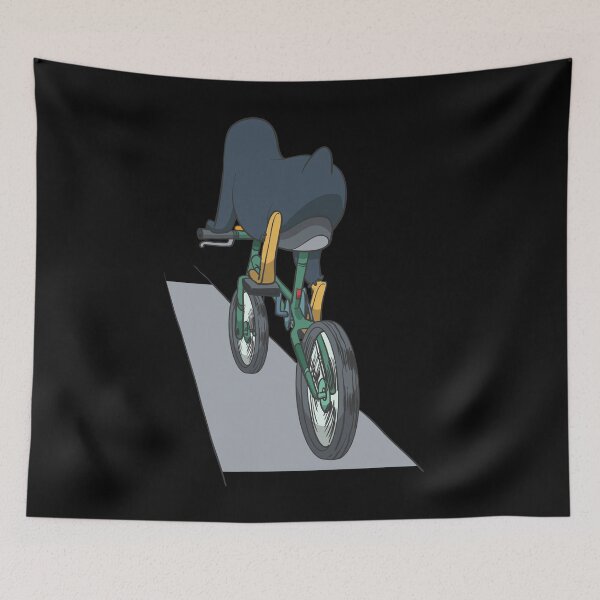 Item preview, Bicycle cyclist racing bike uphill designed and sold by Monkey Ful.