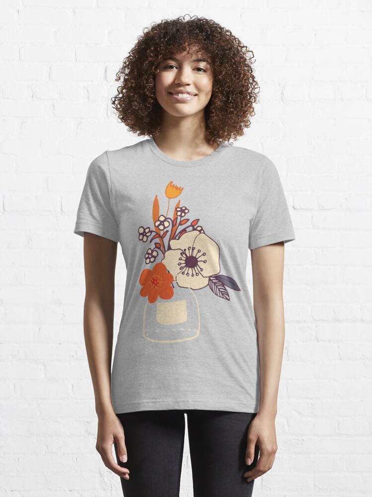Shirt Flower  Floral , Plant Graphic Tees for women, Wild Flower