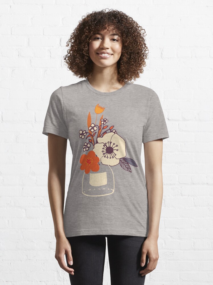 Vintage floral shirt womens on sale