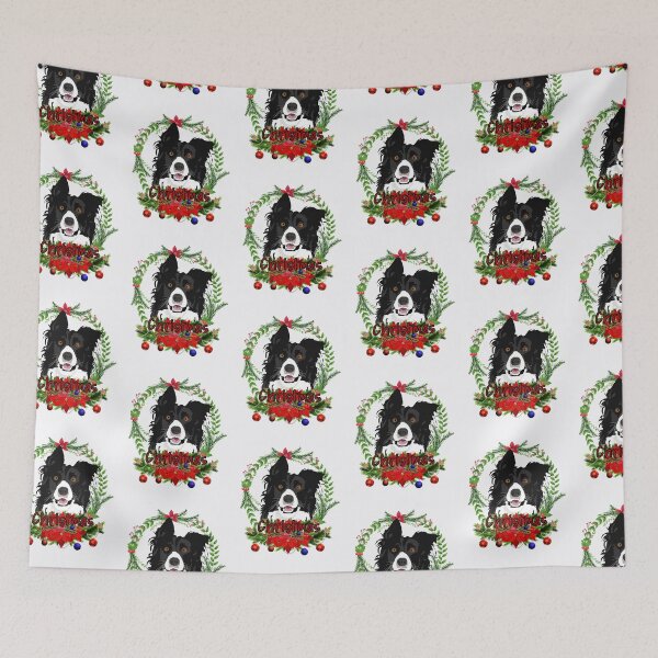 Item preview, Herding Dogs Christmas Wreath designed and sold by Willyboy16.